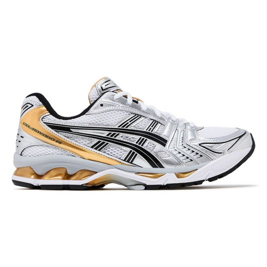 Gel-Kayano 14 White/Pure Gold