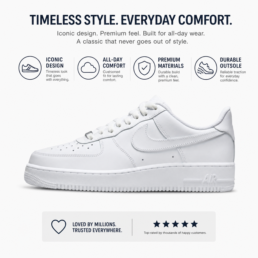 Air Force 1 Low ’07 "Triple White"