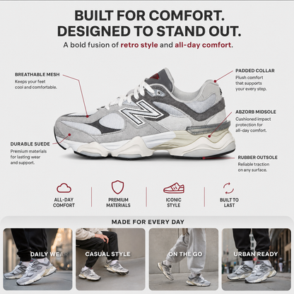 New Balance 9060 Raincloud Castlerock
