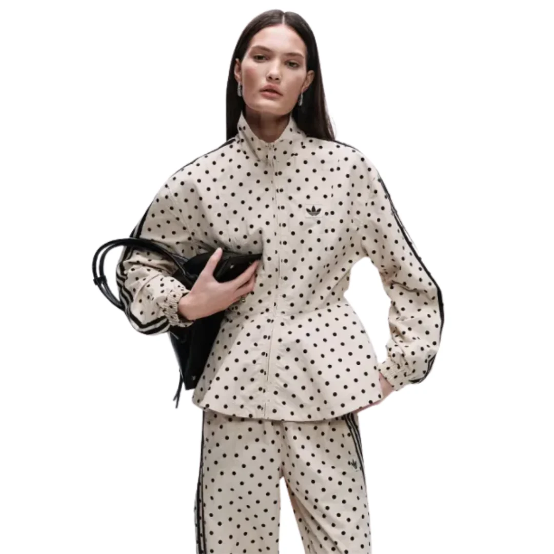 Polka Dot Jacket and Pants Set